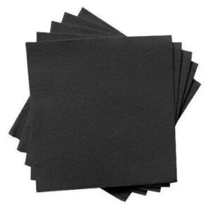 SERVILLETA PUNTA PUNTA 33 X 33 NEGRO 24 PAQ 50 UND