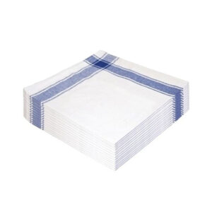 PAÑO SARGA BLANCO 55 X 55 12 UND
