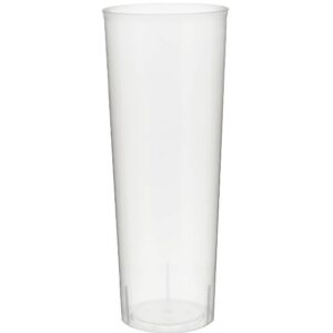 VASO PLASTICO TUBO CAJA 500 UND